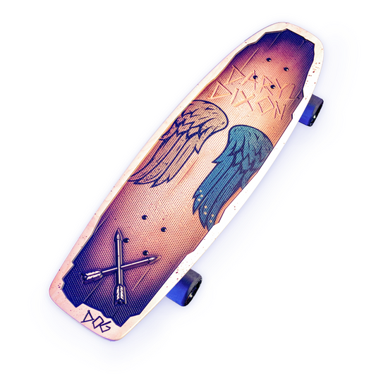 The Walking Dead x Bear Walker Boards Daryl Skateboard-0