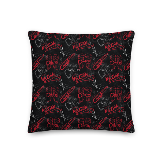 The Walking Dead Edge Throw Pillow-0