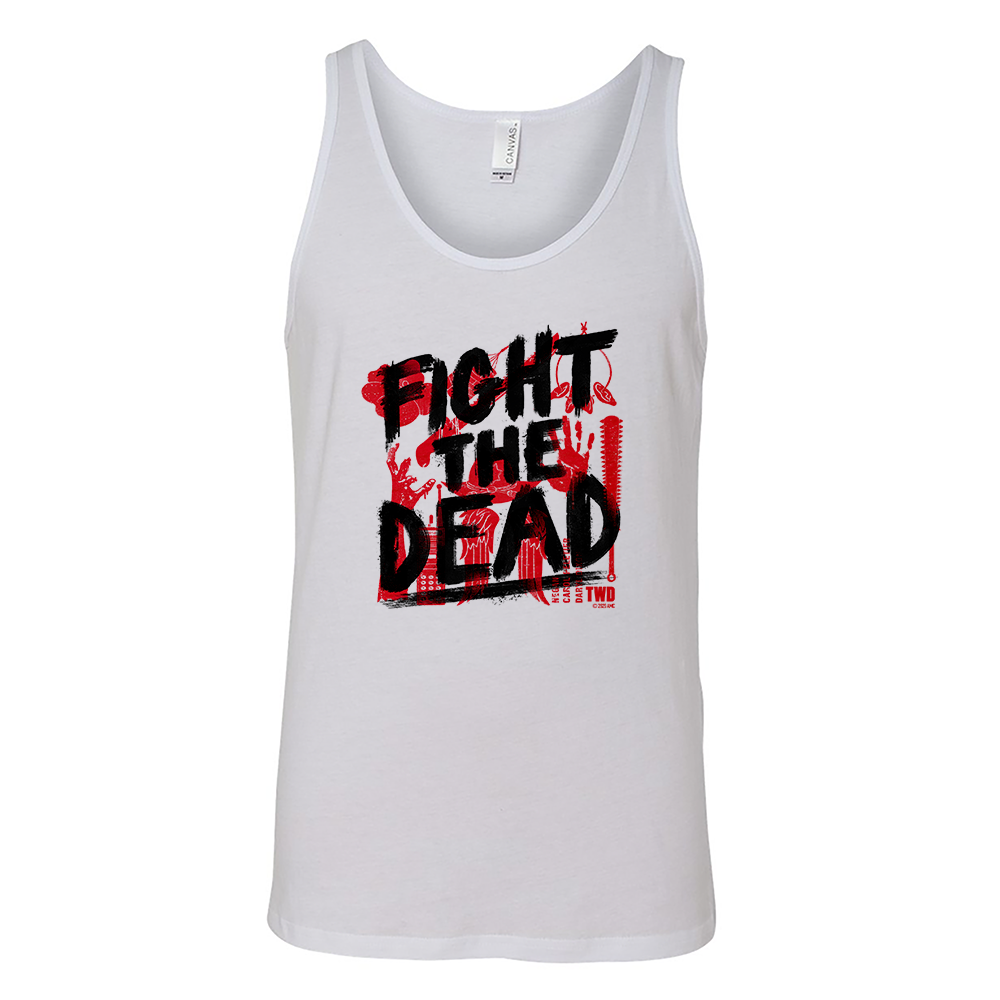 The Walking Dead Fight The Dead Adult Tank Top