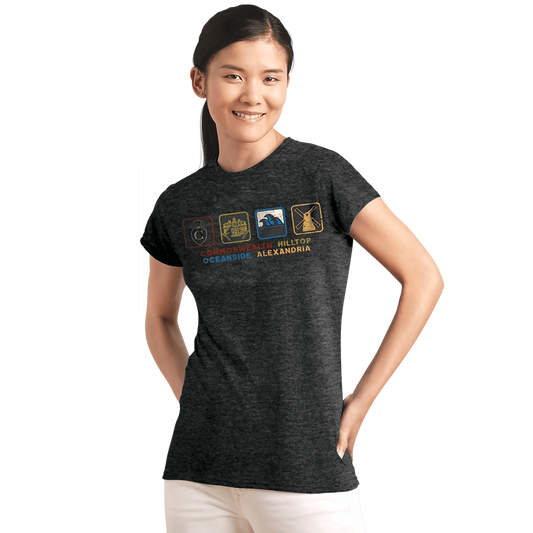 The Walking Dead Communities T-Shirt-1