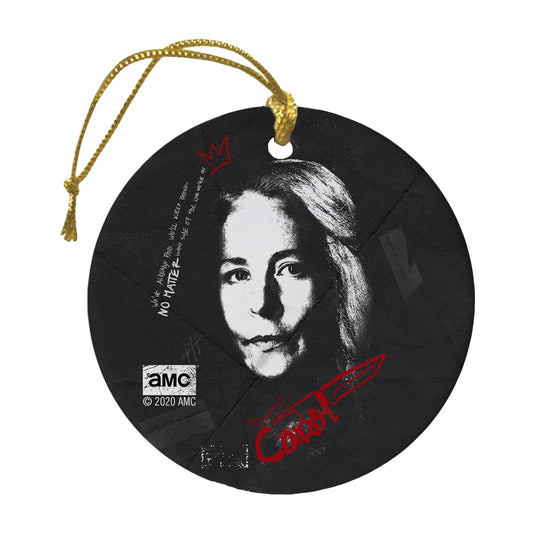 The Walking Dead Carol Graffiti Double-Sided Ornament-0