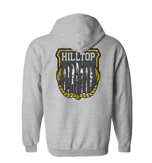 The Walking Dead Hilltop Fleece Zip-Up Hooded Sweatshirt-3