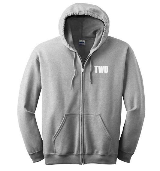 The Walking Dead Hilltop Fleece Zip-Up Hooded Sweatshirt-2