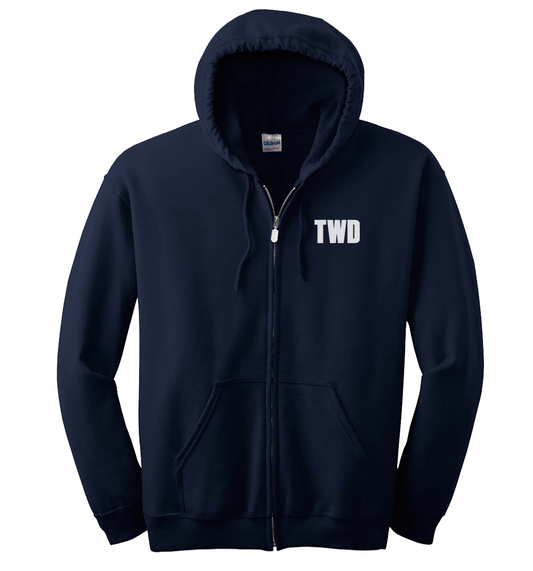 The Walking Dead Hilltop Fleece Zip-Up Hooded Sweatshirt-4