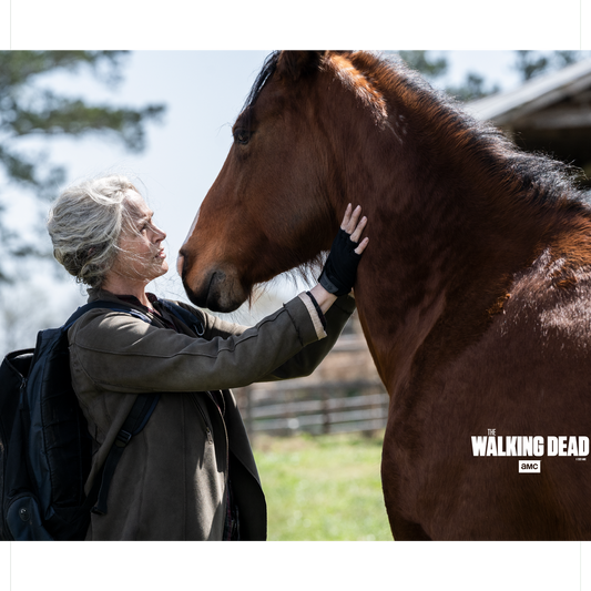The Walking Dead Carol Season 11 Sherpa Blanket-1