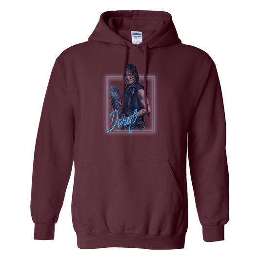 The Walking Dead Heartthrob Daryl Fleece Hooded Sweatshirt-2
