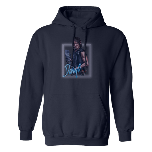 The Walking Dead Heartthrob Daryl Fleece Hooded Sweatshirt-3