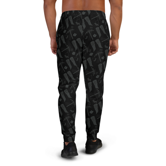 The Walking Dead Icons All-Over Print Men's Joggers-2