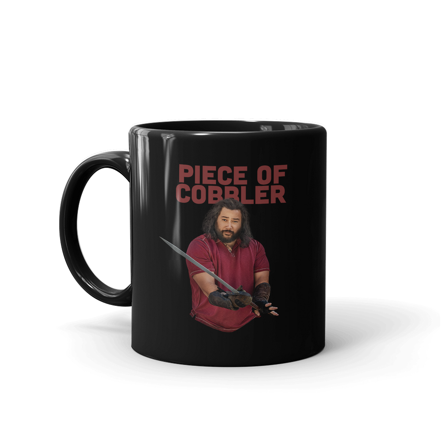 The Walking Dead Jerry Piece of Cobbler Black Mug