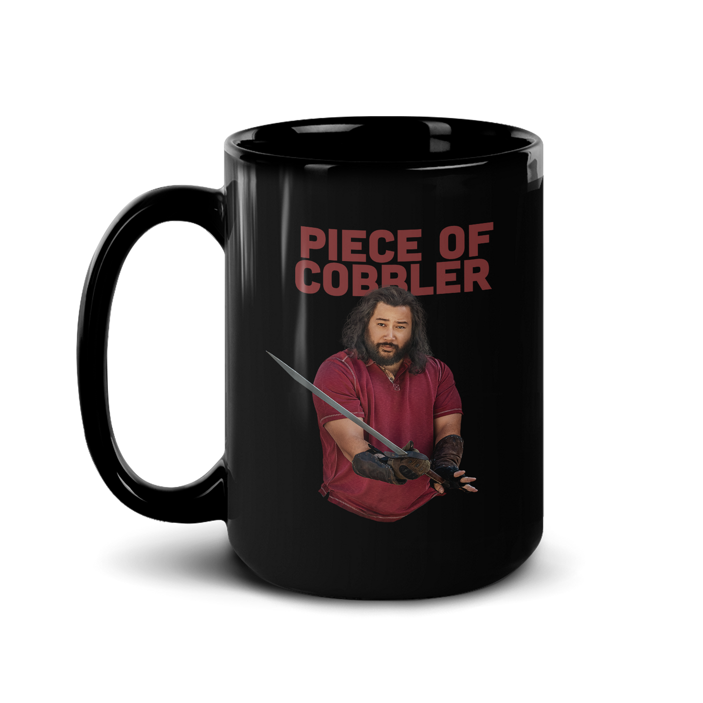 The Walking Dead Jerry Piece of Cobbler Black Mug