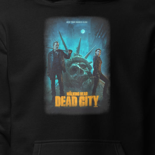 Dead City Key Art Adult Hoodie-1