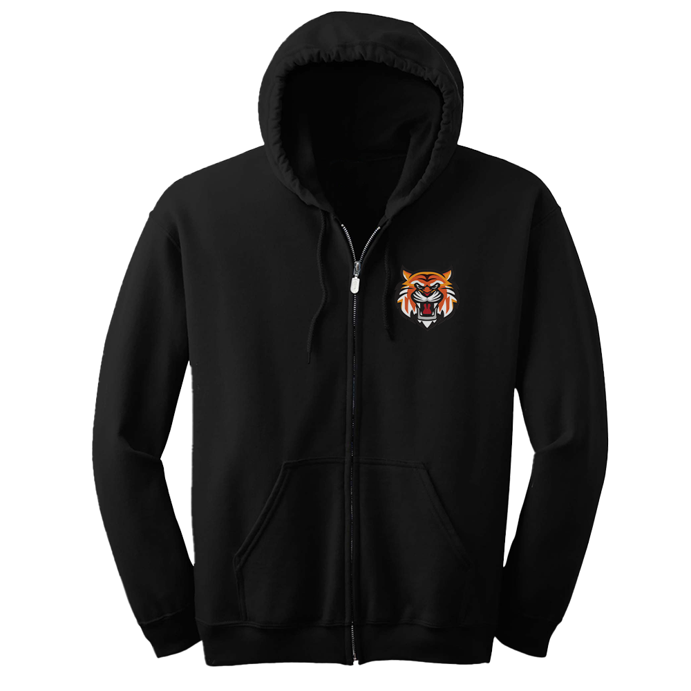 The Walking Dead Kingdom Collegiate Fleece Zip-Up Hooded Sweatshirt