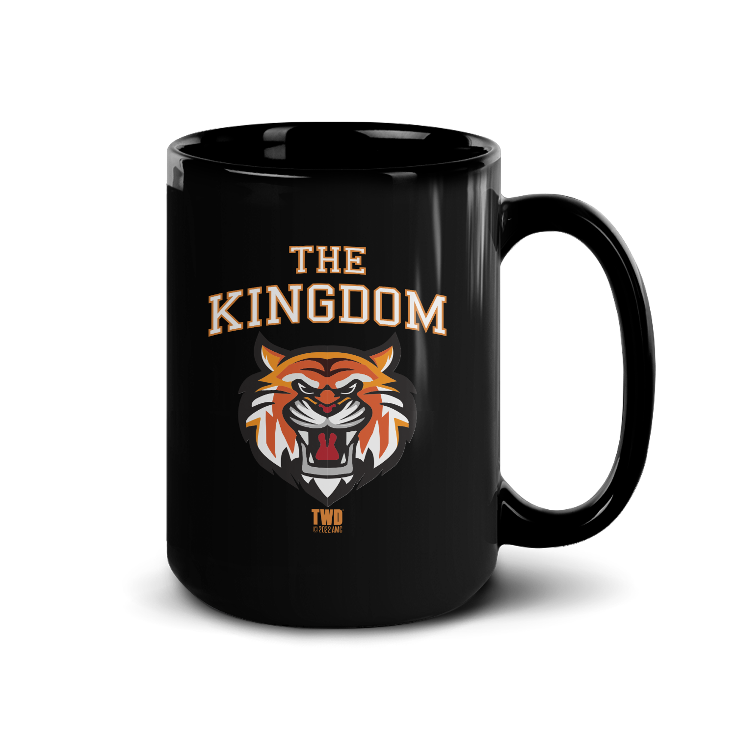 The Walking Dead Kingdom Collegiate Black Mug