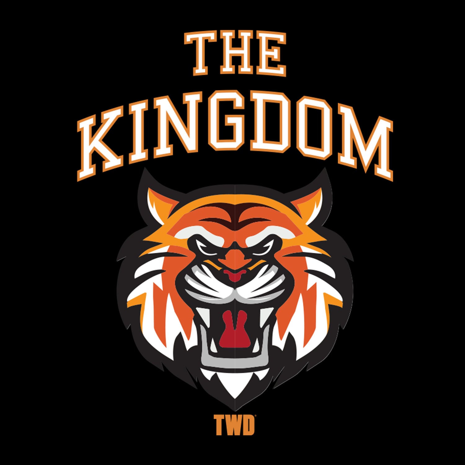 The Walking Dead Kingdom Collegiate Black Mug
