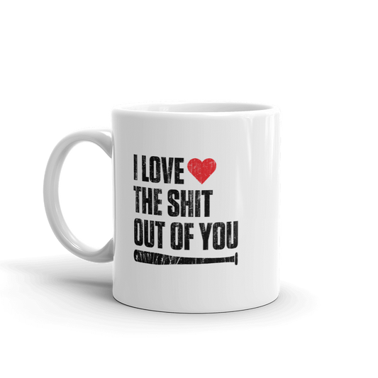 The Walking Dead Lucille Love You White Mug-2