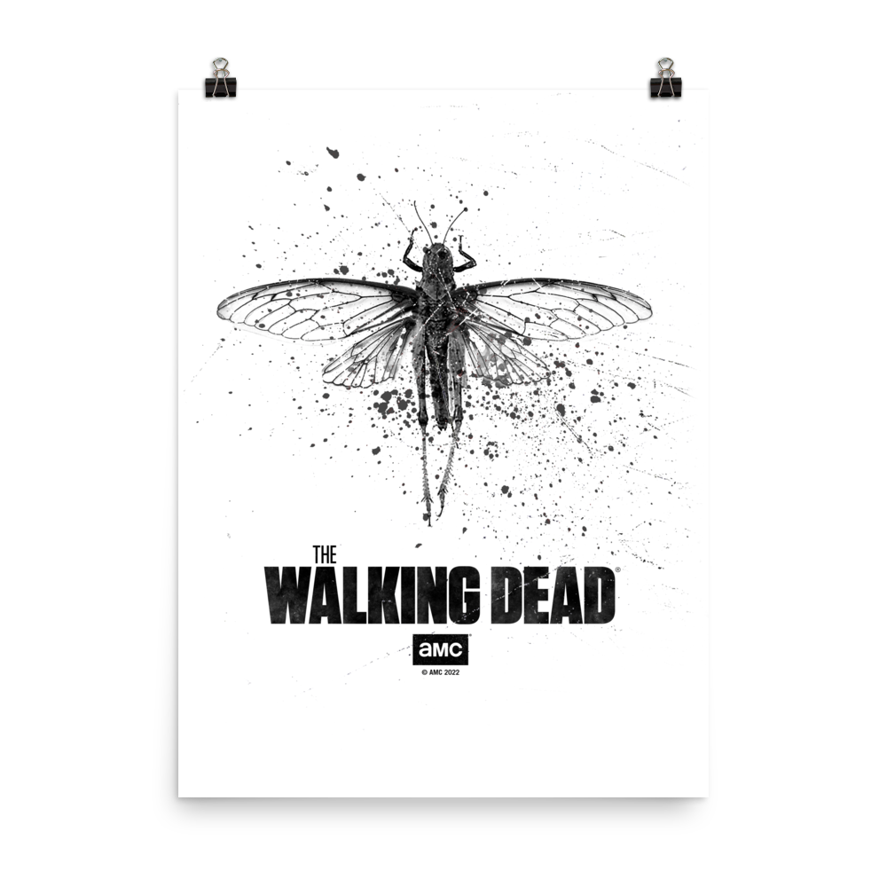 The Walking Dead Daryl Season 10 Premium Satin Poster