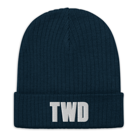 The Walking Dead Logo Recycled Cuffed Beanie-1