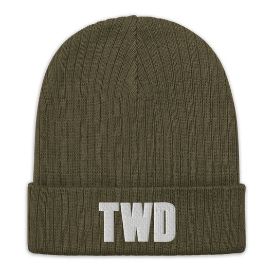 The Walking Dead Logo Recycled Cuffed Beanie-2