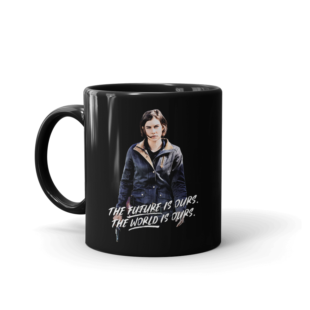 The Walking Dead Maggie The World Is Ours Black Mug