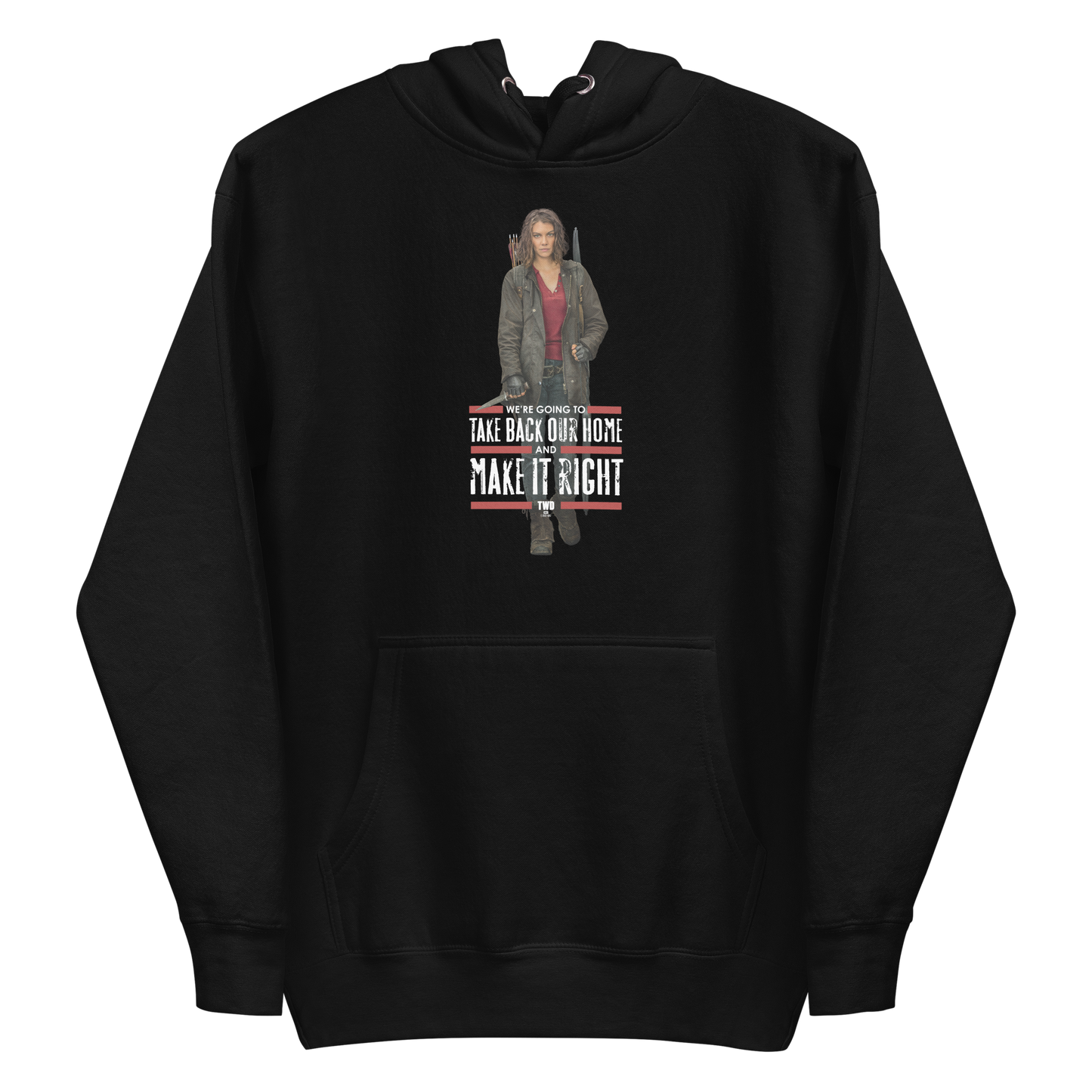 The Walking Dead Maggie Make It Right Unisex Premium Hoodie