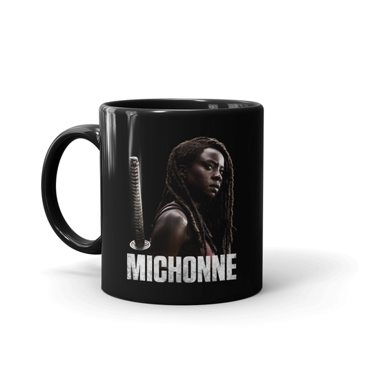 The Walking Dead Michonne Season 10 Black Mug-0