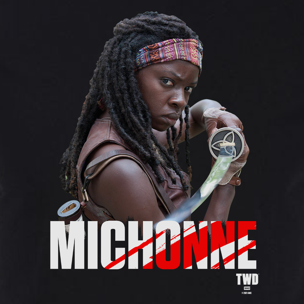 The Walking Dead Season 3 Michonne Adult Short Sleeve T-Shirt