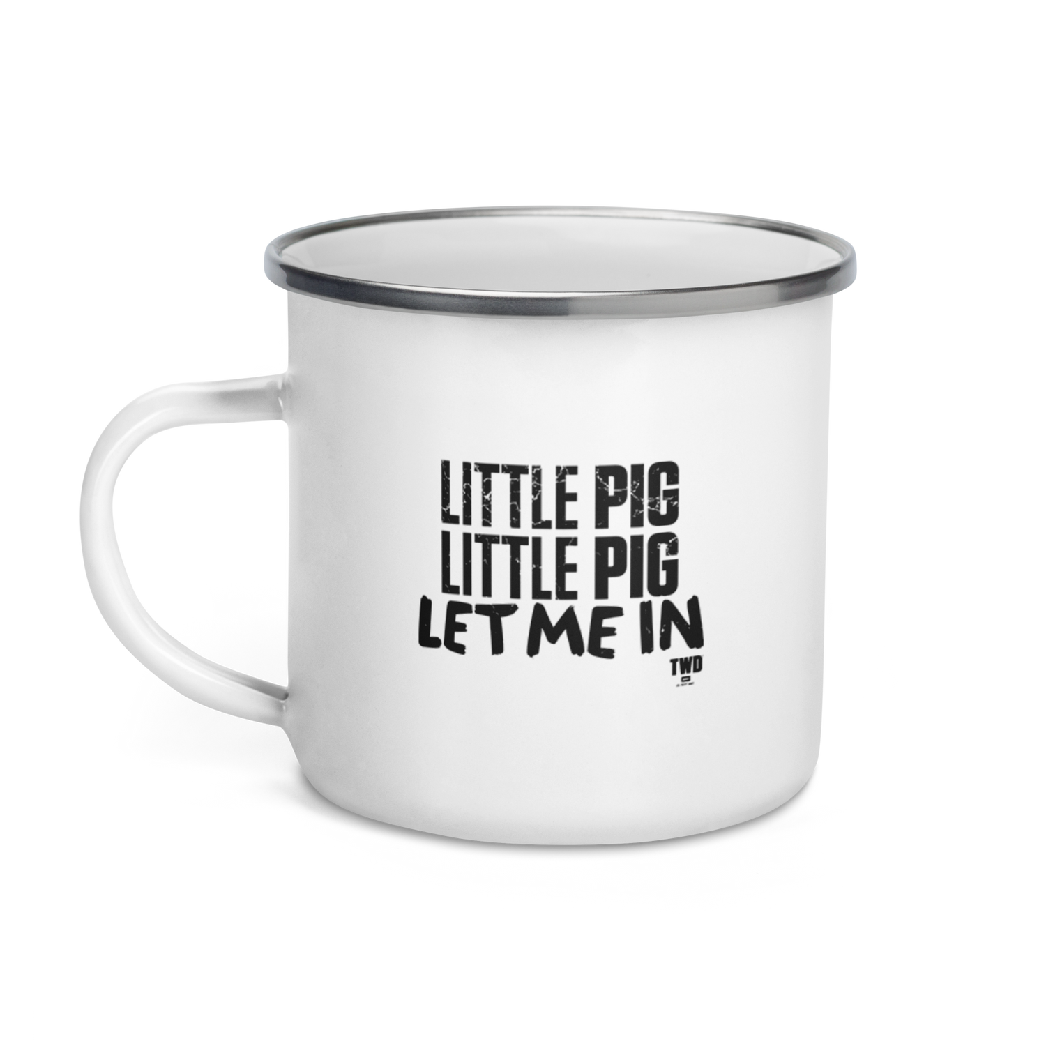 The Walking Dead Negan Little Pig Enamel Mug