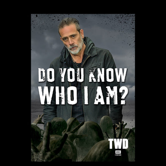 The Walking Dead Do You Know Quote Adult Tri-Blend T-Shirt-1