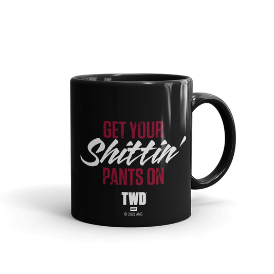 The Walking Dead Negan Shittin Pants Black Mug-3