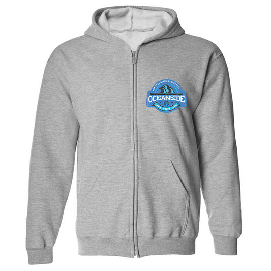 The Walking Dead Oceanside Fleece Zip-Up Hooded Sweatshirt-0
