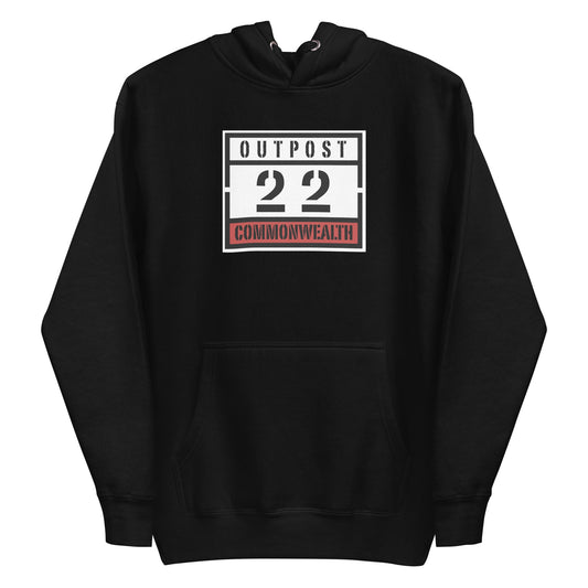The Walking Dead Outpost 22 Unisex Premium Hoodie-0