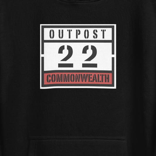 The Walking Dead Outpost 22 Unisex Premium Hoodie-1