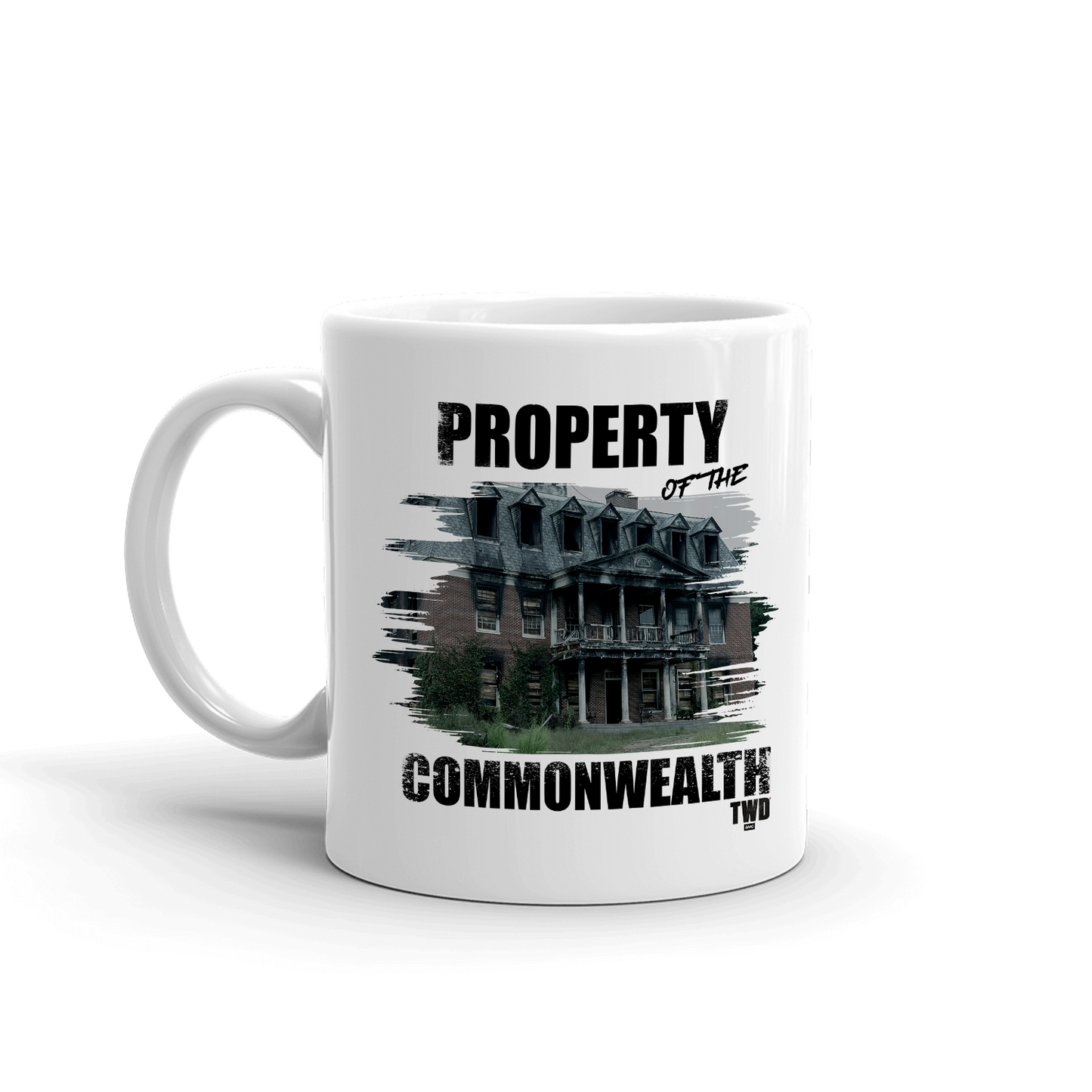 The Walking Dead Property Of White Mug