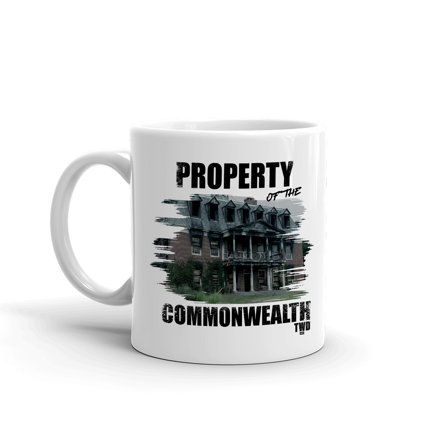 The Walking Dead Property Of White Mug