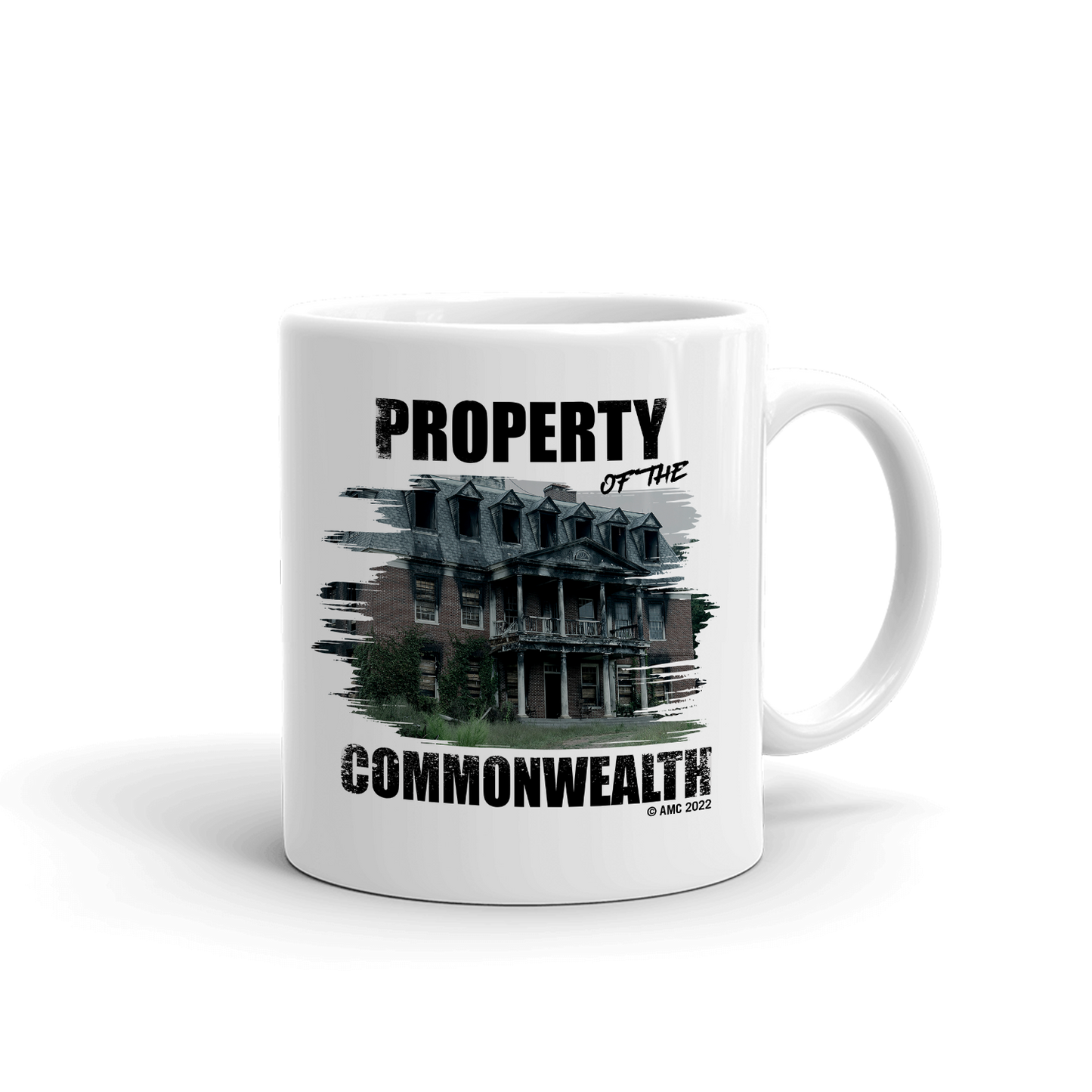 The Walking Dead Property Of White Mug