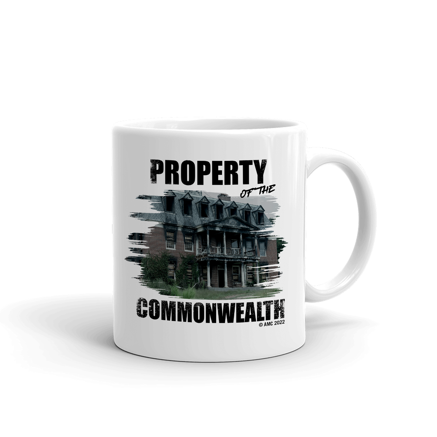 The Walking Dead Property Of White Mug