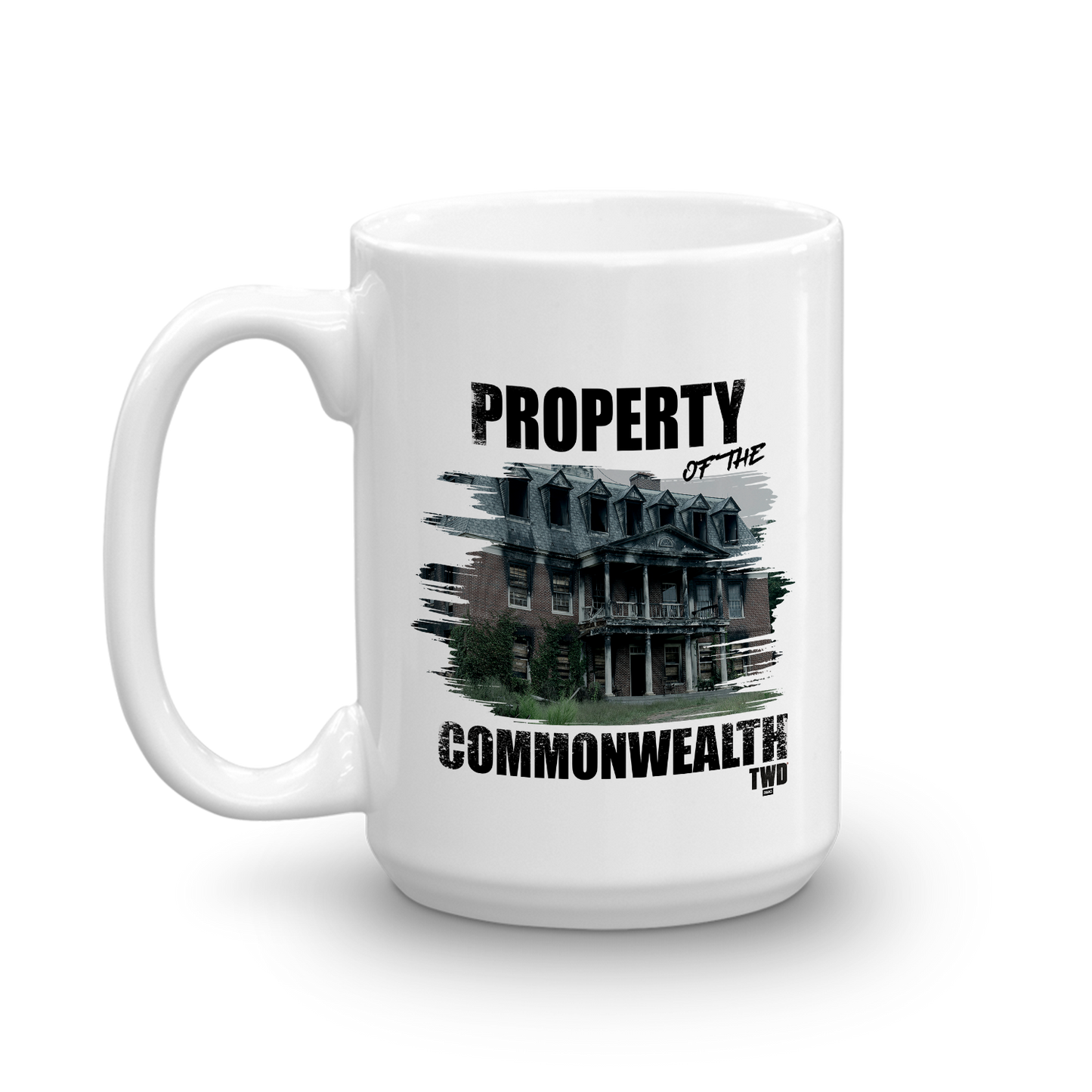 The Walking Dead Property Of White Mug