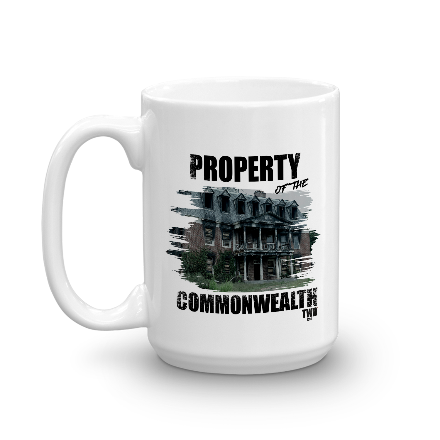 The Walking Dead Property Of White Mug