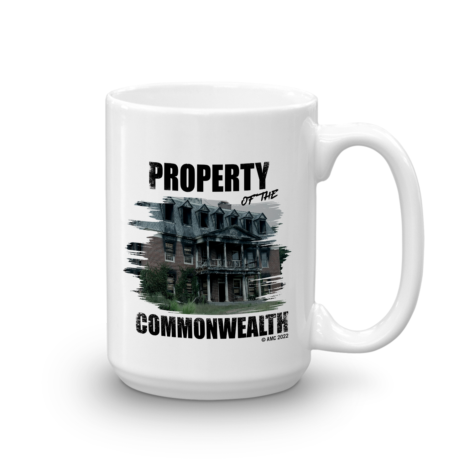 The Walking Dead Property Of White Mug