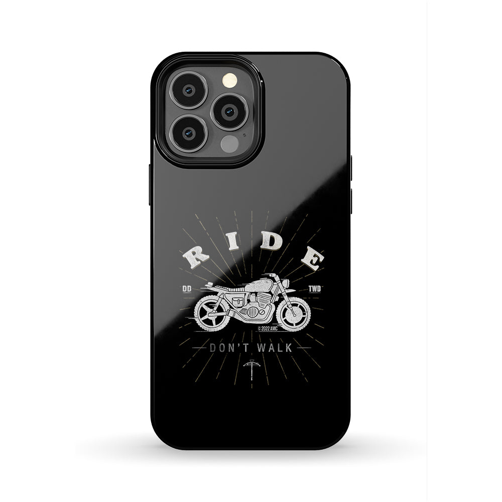 The Walking Dead Ride Don't Walk Tough Phone Case
