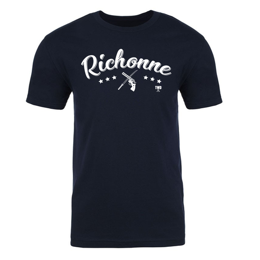 The Walking Dead Richonne Adult Short Sleeve T-Shirt-0