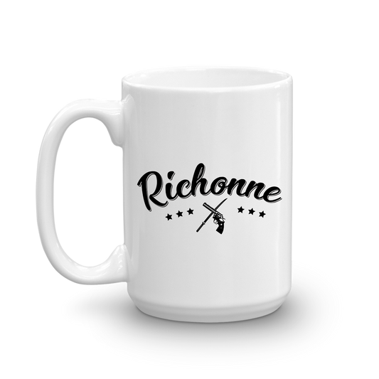 The Walking Dead Richonne White Mug-2