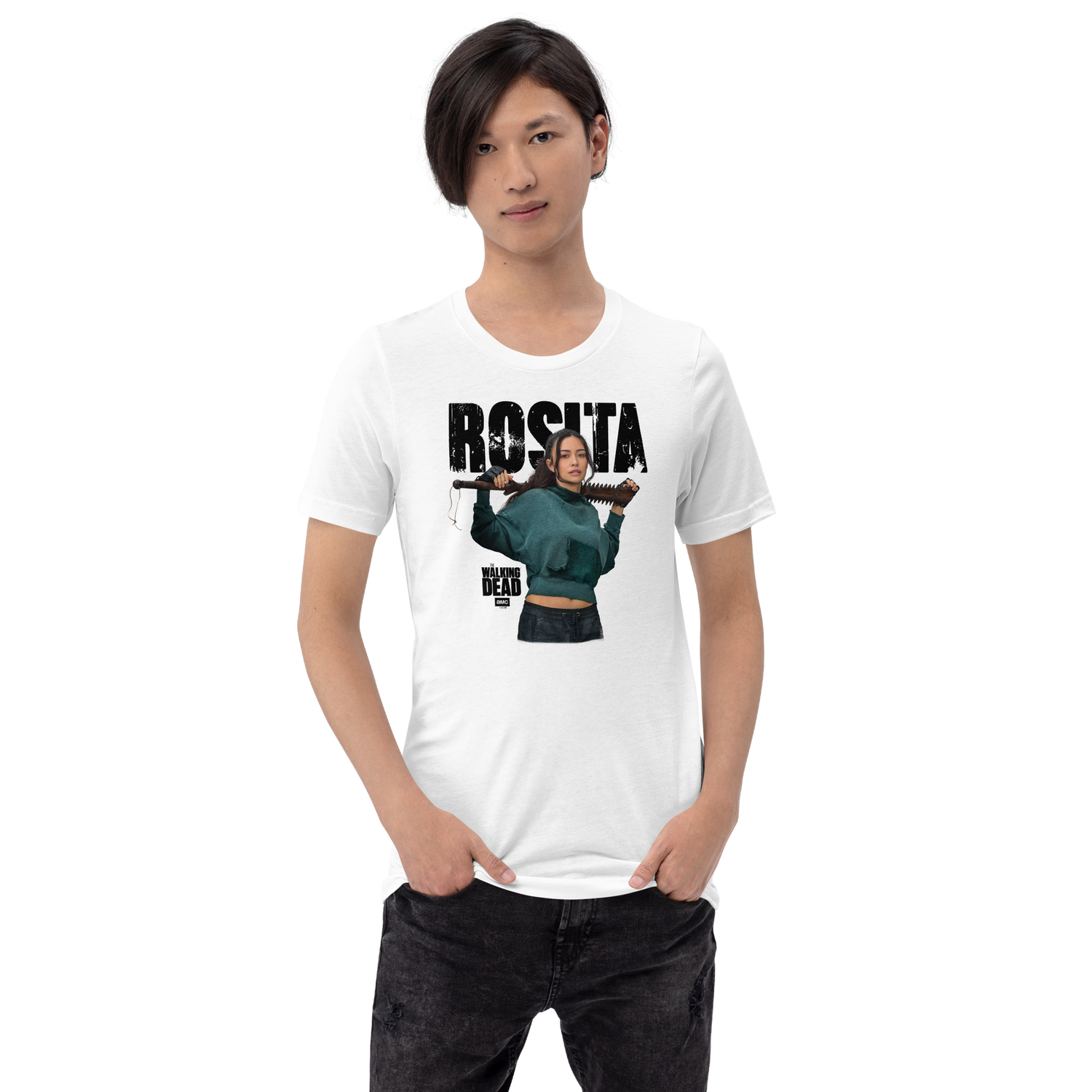 The Walking Dead Rosita Adult Short Sleeve T-Shirt