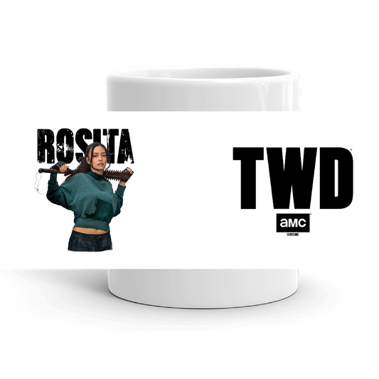 The Walking Dead Rosita White Mug-3