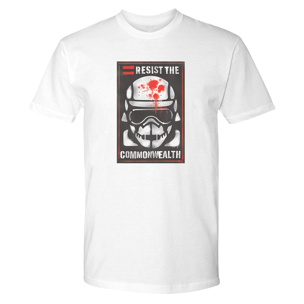 The Walking Dead Resist the Commonwealth Adult Short Sleeve T-Shirt