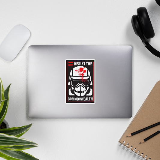The Walking Dead Resist the Commonwealth Die Cut Sticker-1