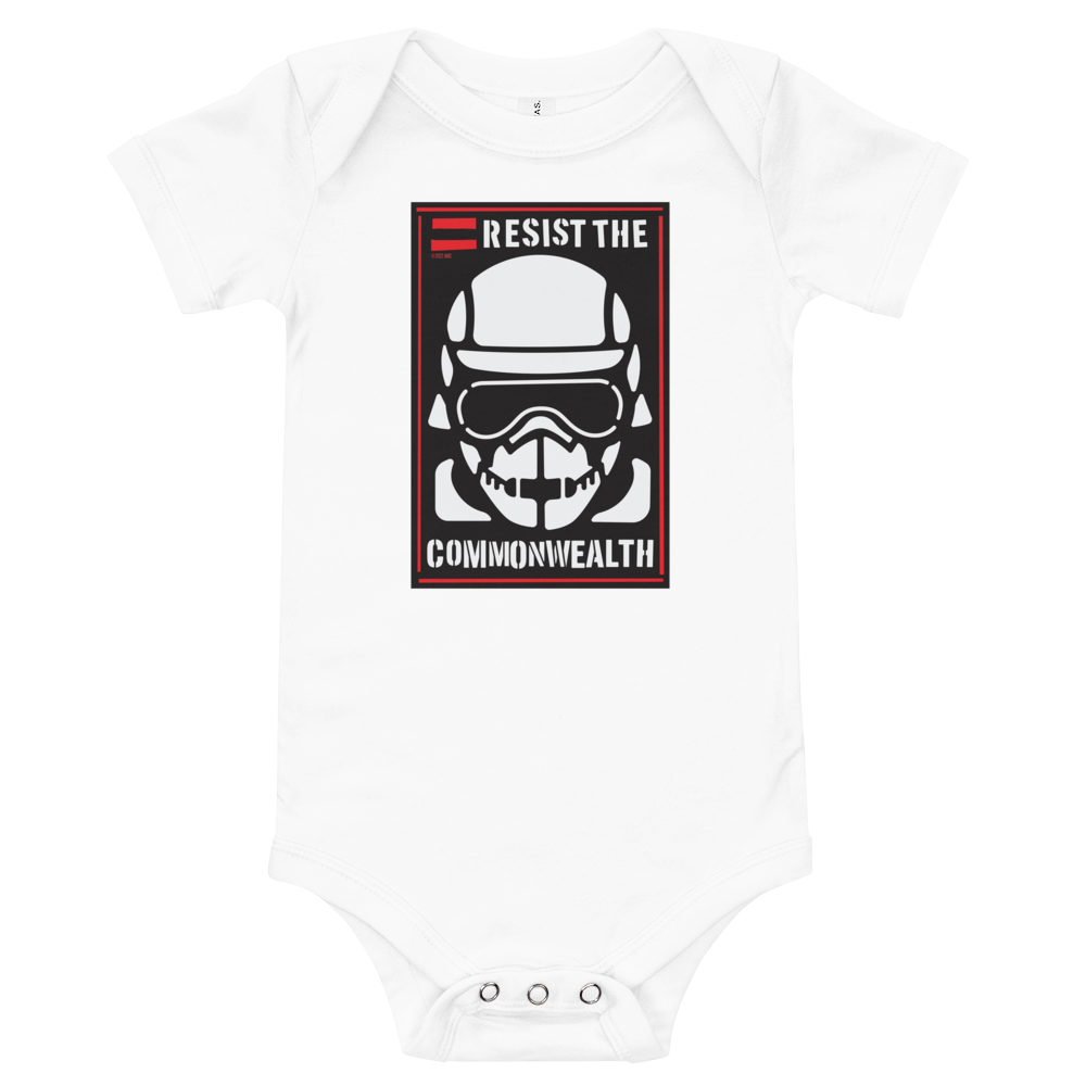 The Walking Dead Resist the Commonwealth Baby Bodysuit