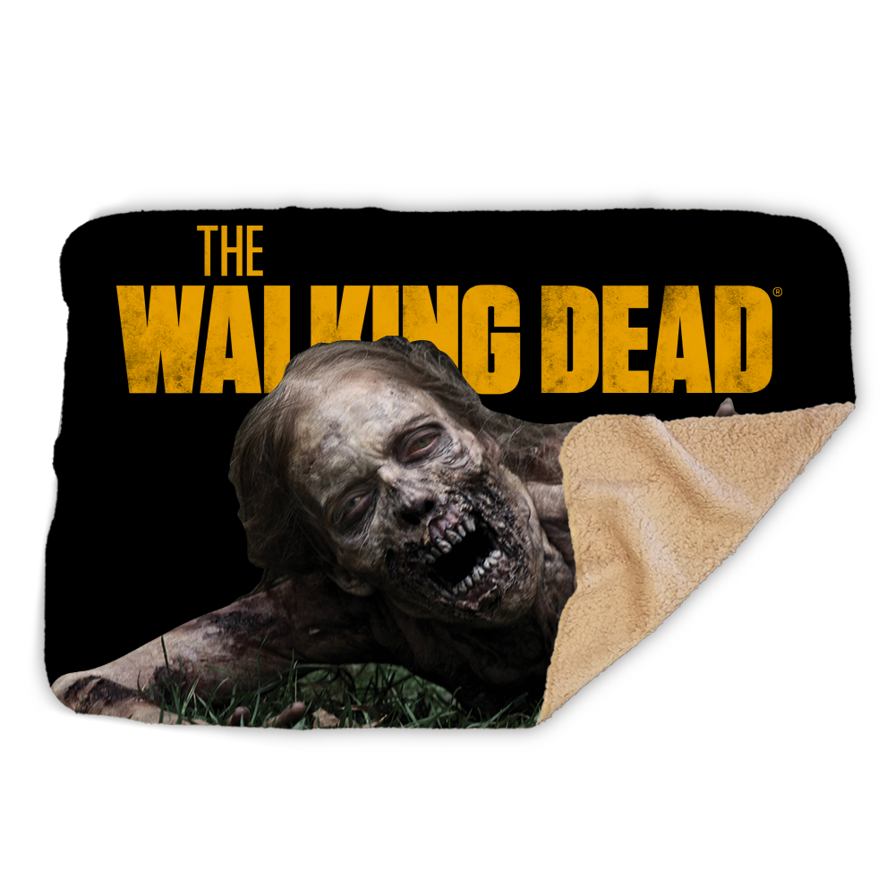 The Walking Dead Season 1 Bicycle Girl Sherpa Blanket The Walking Dead Season 1 Bicycle Girl Sherpa Blanket
