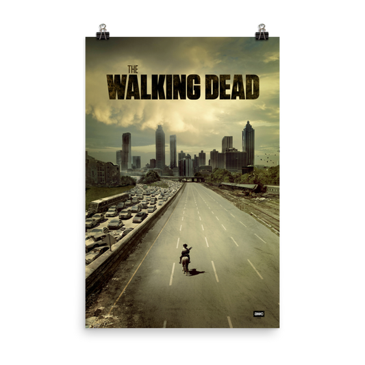 The Walking Dead Season 1 Key Art Premium Satin Poster-2