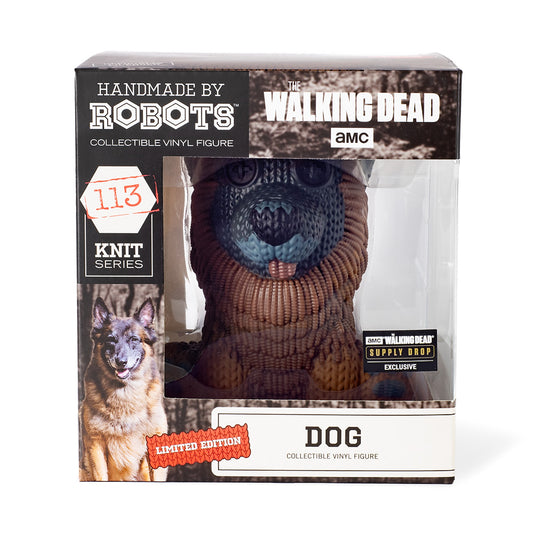 The Walking Dead Exclusive Handmade By Robots Dog Figure-3